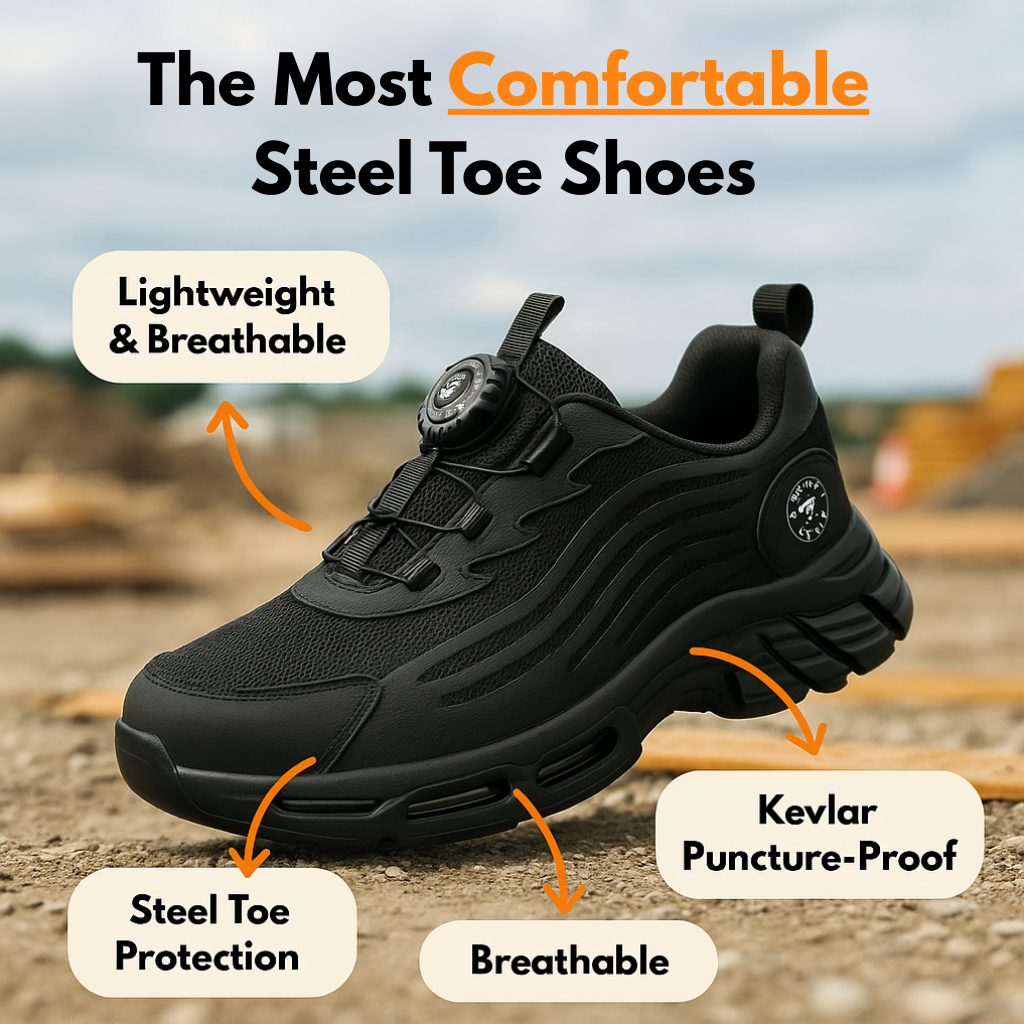 AirStride™ Safety Trainers - Grey