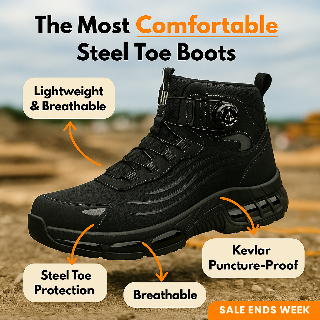 AirStride™ 2.0 Safety Shoes - Grey