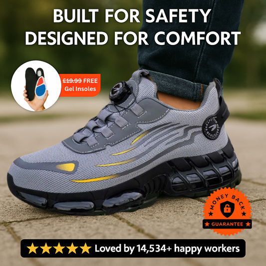 AirStride™ Safety Trainers - Grey