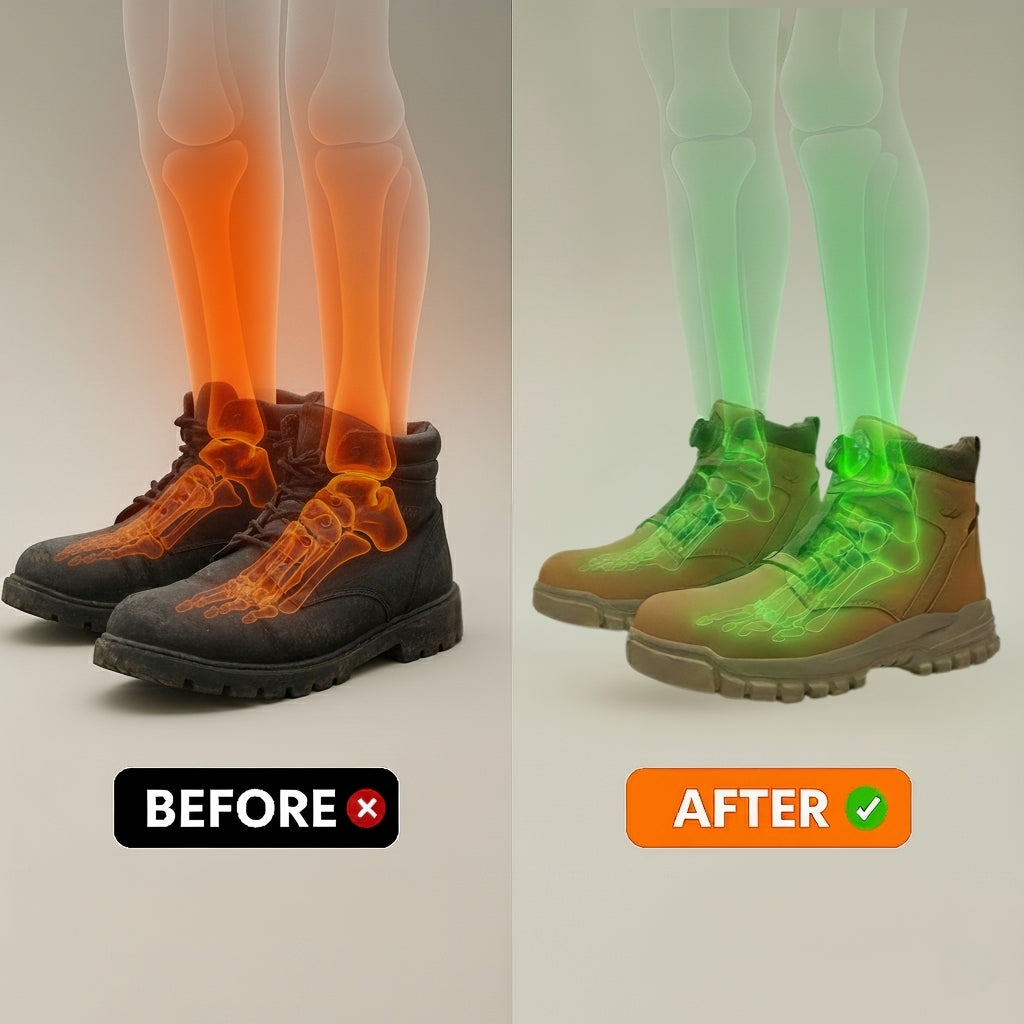 AirStride™ Pro Safety Boots - Wheat Tan